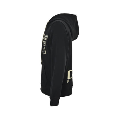 Dior 25Fw laminated letter logo zipper hooded jacket