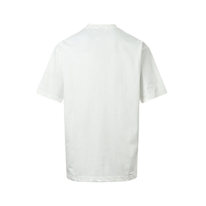 Balenciaga reflective logo printed short-sleeves