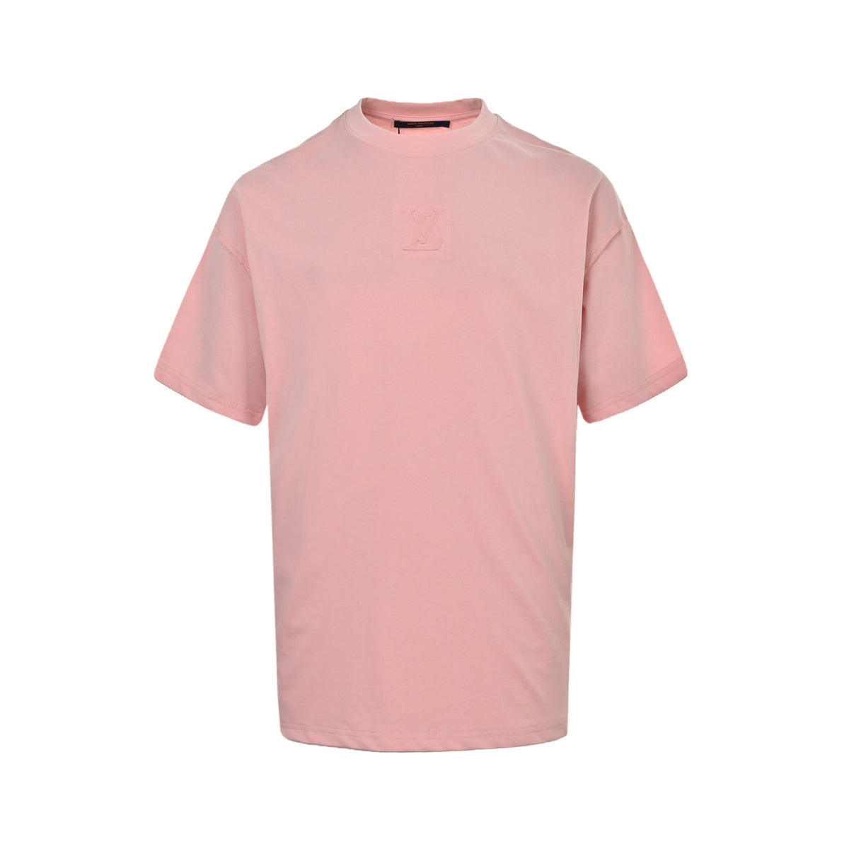 Louis Vuitton three-dimensional embossed logo short sleeves