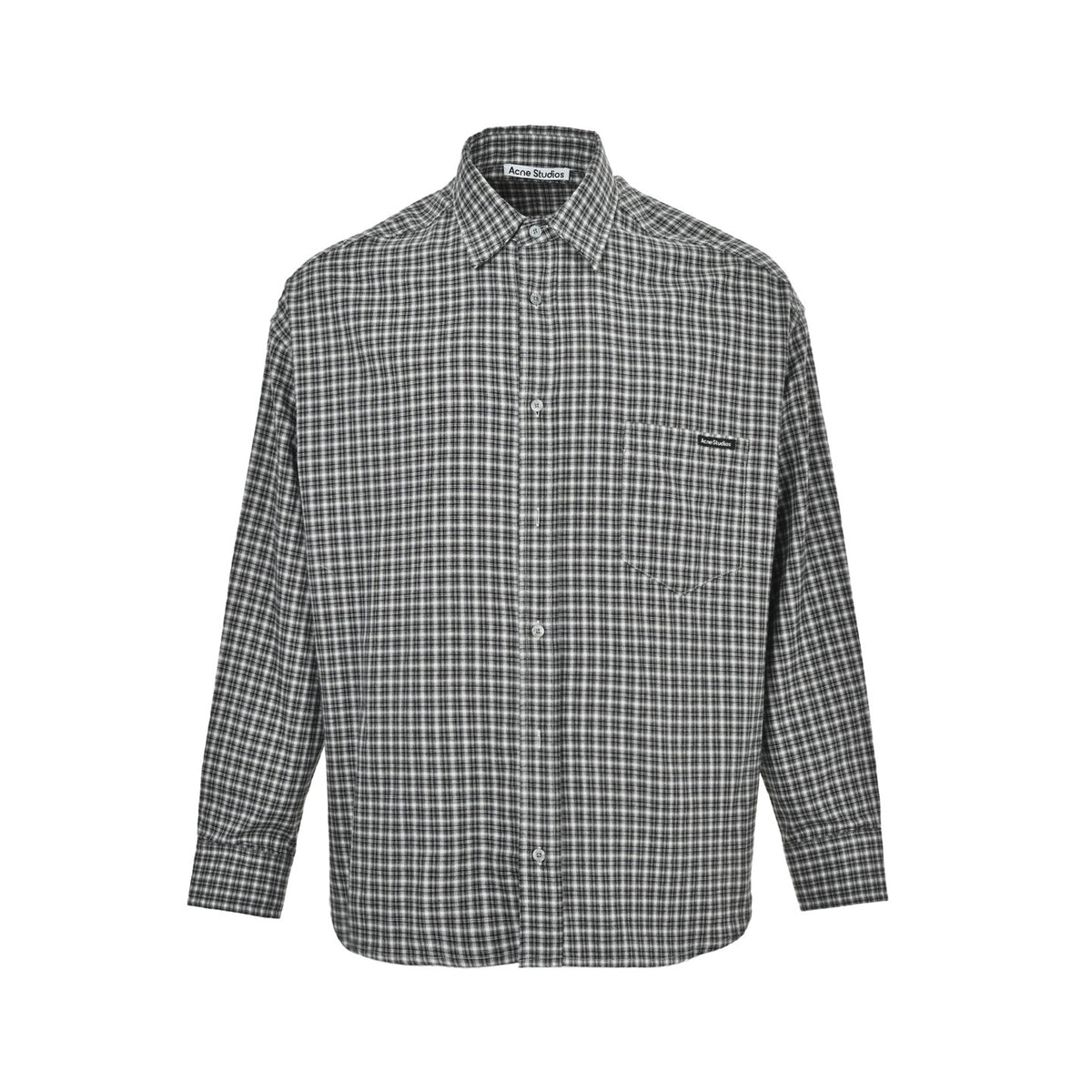 Acne Studios Pocket Logo Check Shirt