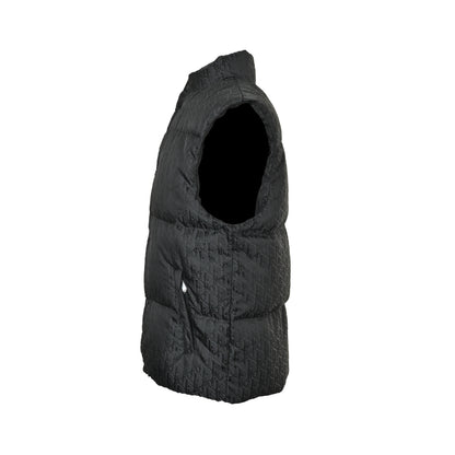 Dior 25Fw new fabric old flower jacquard down vest
