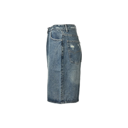 Balenciaga/Balanciaga gray label denim shorts
