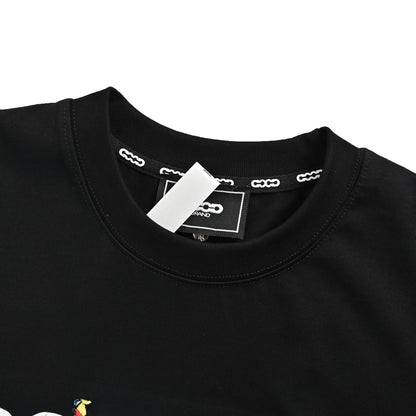 GOODBRAND snow mountain ski print short sleeves