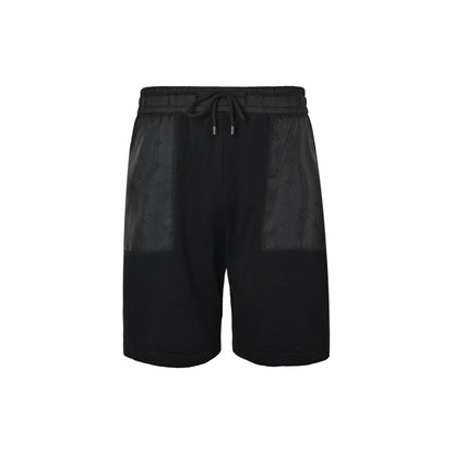 Louis Vuitton presbyopic nylon patch pocket knitted shorts