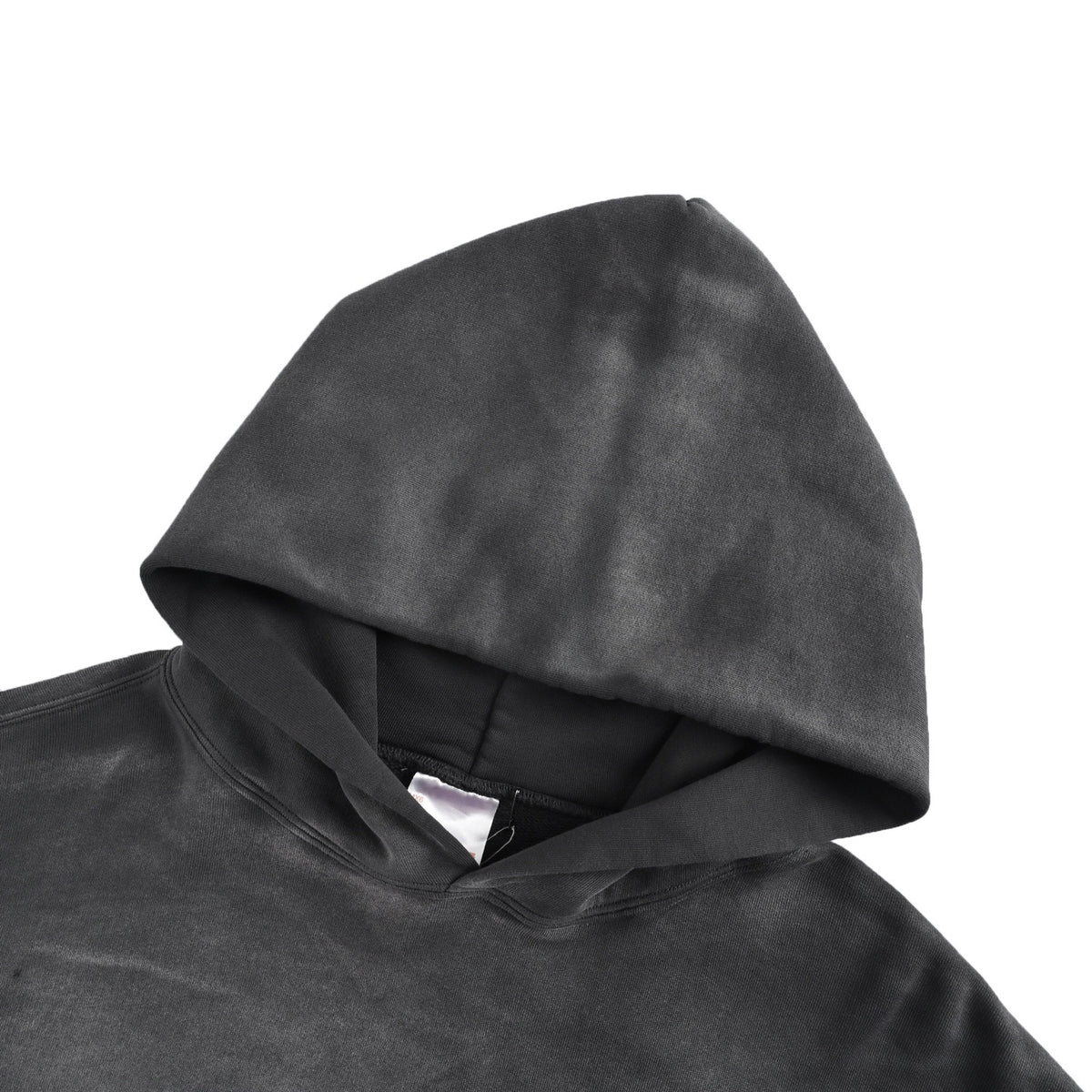 SAINT MICHAEL blue label barrage print hooded sweatshirt