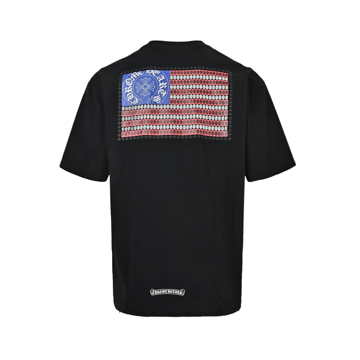 Chrome Hearts/Chrome Heart American Flag Print Short Sleeve