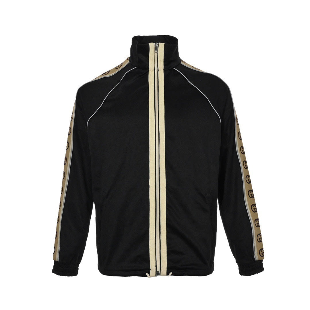 Gucci classic side double G reflective webbing suit jacket