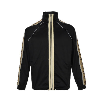 Gucci classic side double G reflective webbing suit jacket