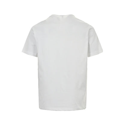 Loewe/Luo Yiwei 24ss embroidered large logo short sleeves