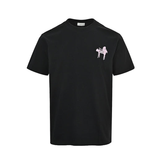 Dior Year of the Horse limited edition contrasting thread embroidered pony logo short sleeves