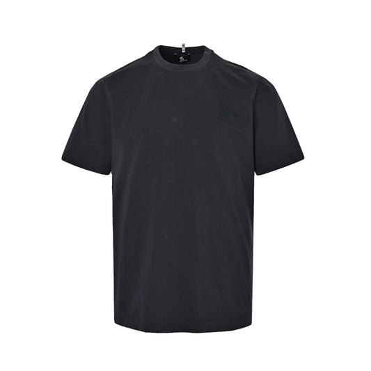 Moncler/Mask 26ss patch logo embroidered short sleeves