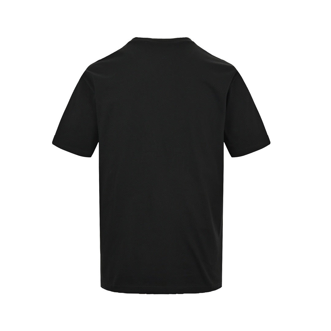 Gucci old flower patch bear embroidered short sleeves