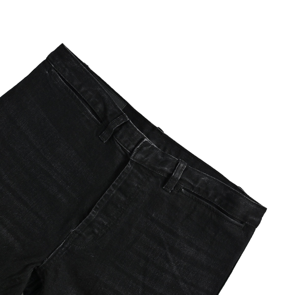 Gucci side webbing slim straight stretch denim trousers