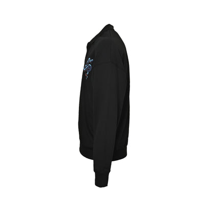 Gucci Year of the Snake limited edition snake print lapel long-sleeved POLO sweatshirt