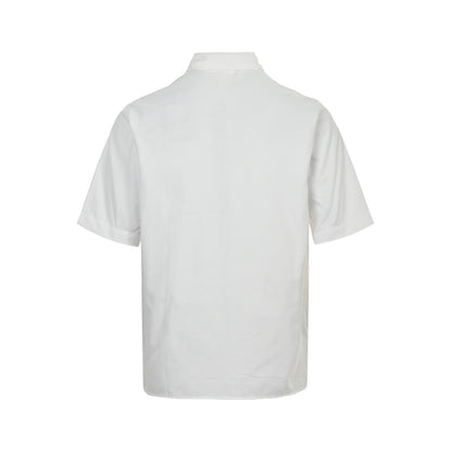 Dior 24ss Valentine's Day limited love embroidered short-sleeved shirt
