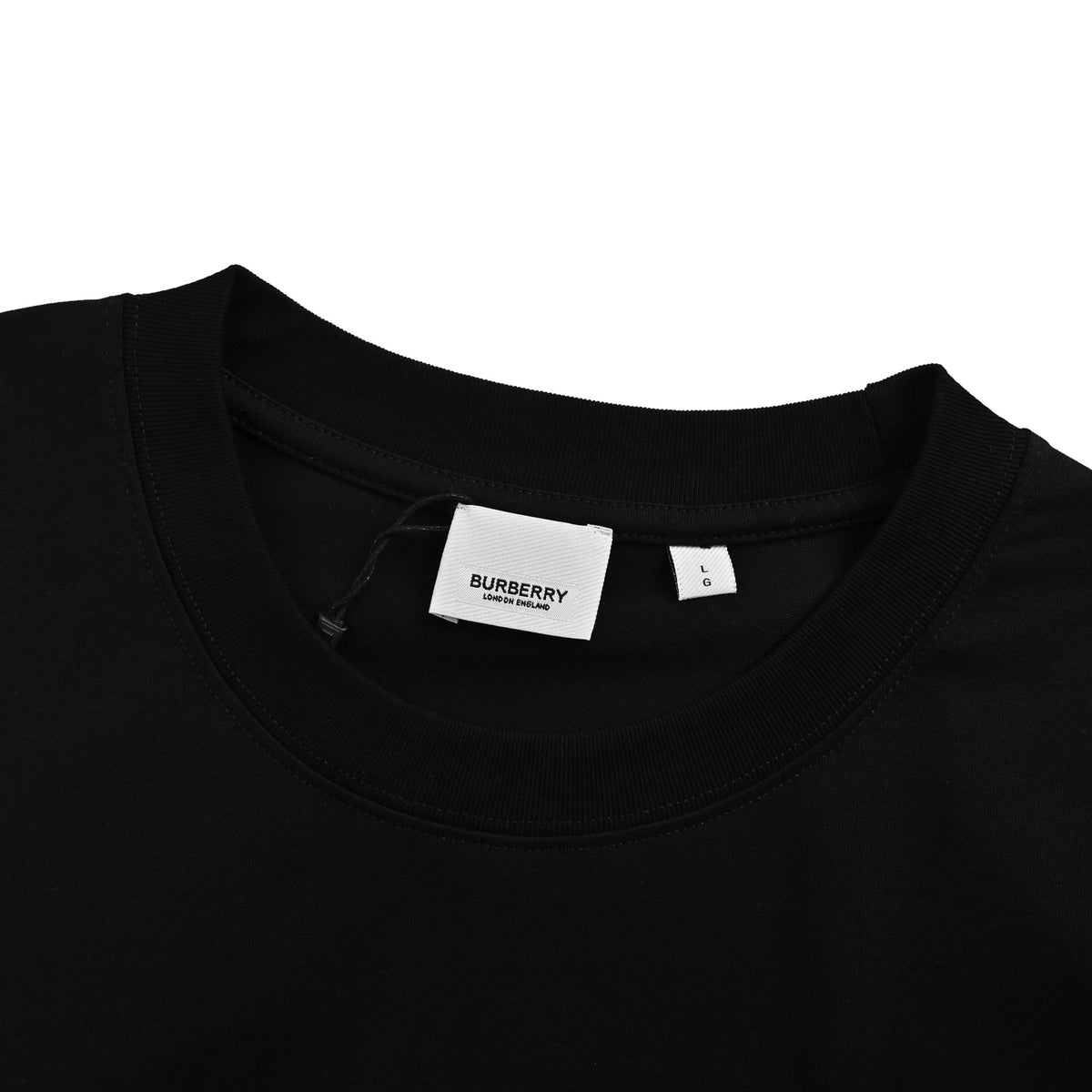 Burberry short-sleeved chest patch label