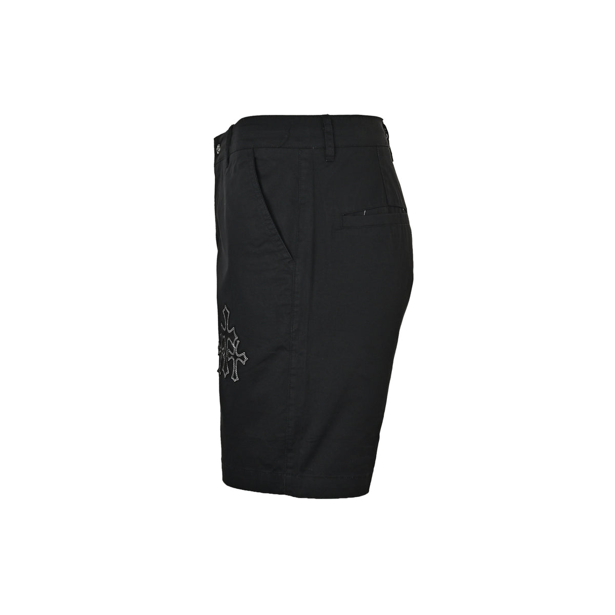 Chrome Hearts cross patch embroidered shorts