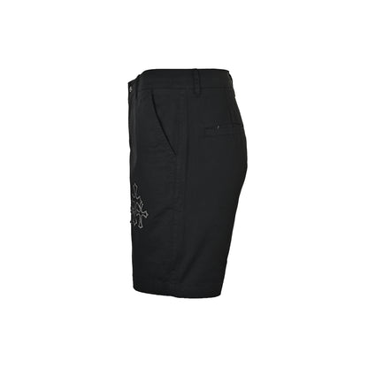 Chrome Hearts cross patch embroidered shorts