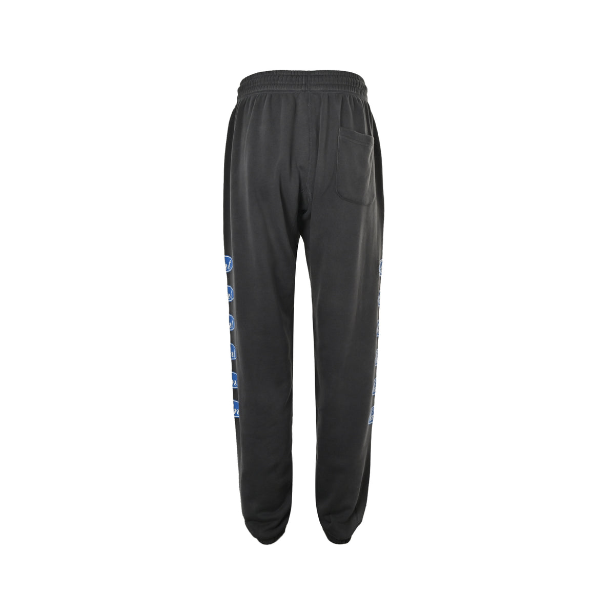 SAINT MICHAEL blue label barrage print trousers