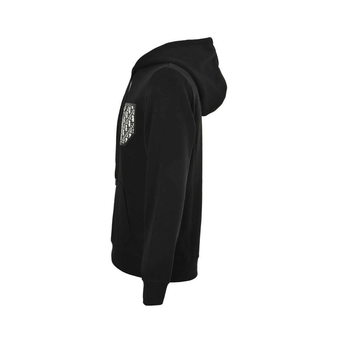 Dior 25Fw presbyopia jacquard fake pocket hooded sweatshirt