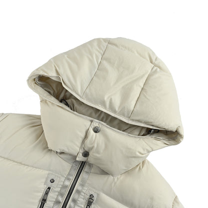 Moncler/Mask pocket zipper hooded down jacket
