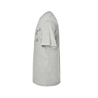 Louis Vuitton presbyopia logo embroidered short sleeves