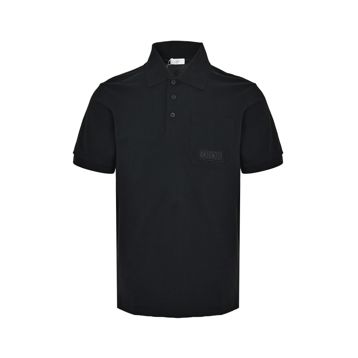 Dior Pocket Square Logo CD Embroidered Polo Short Sleeve