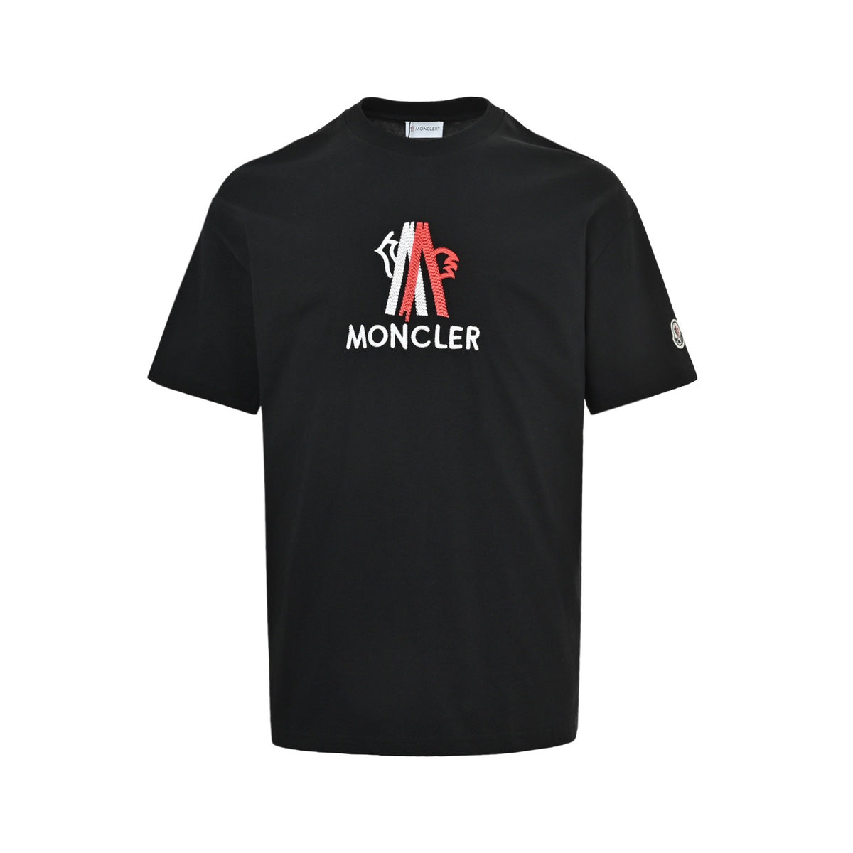 Moncler/Mask embroidered logo short sleeves