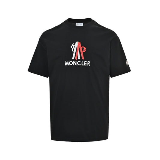 Moncler/Mask embroidered logo short sleeves