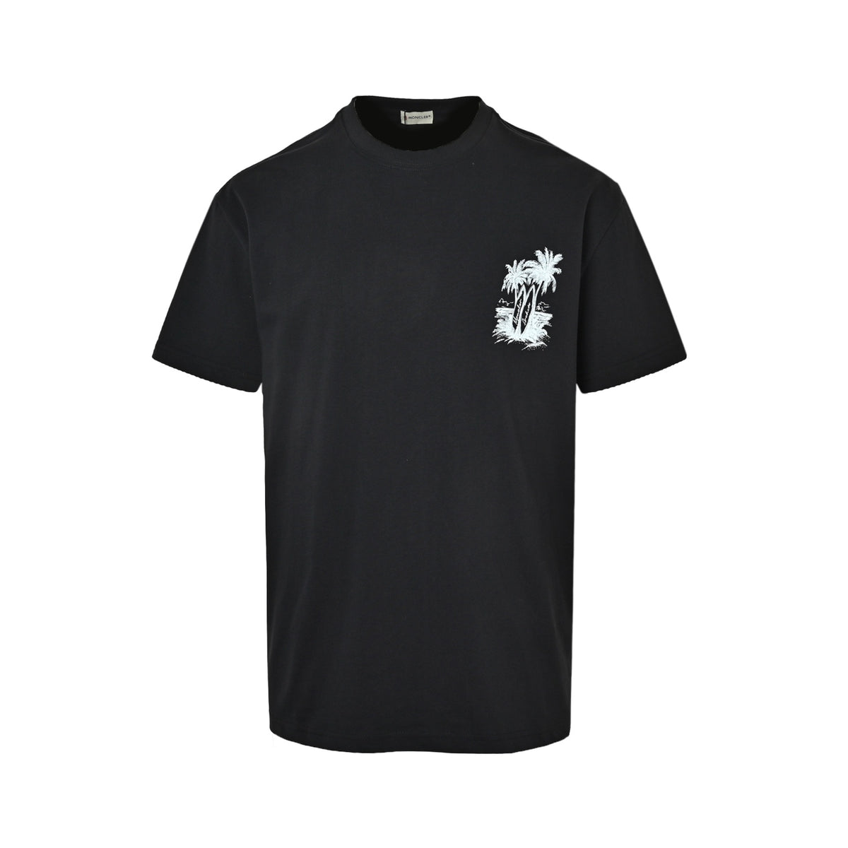 Moncler/Meng Mouth Coconut Grove Coast Print Short Sleeve