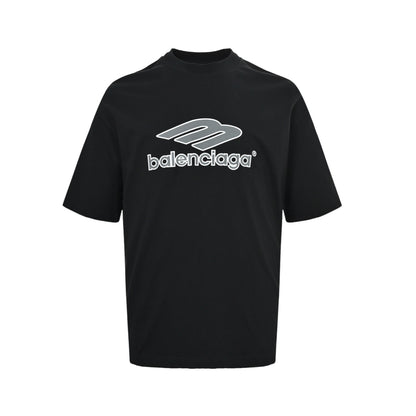 Balenciaga 3M overlapping letter print short sleeves