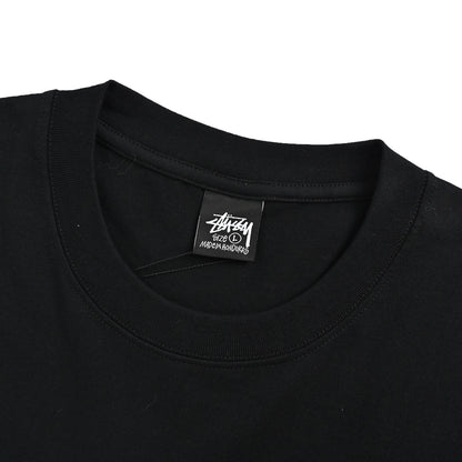 Stussy Mosquito Repellent Swirl Logo Print Short Sleeves