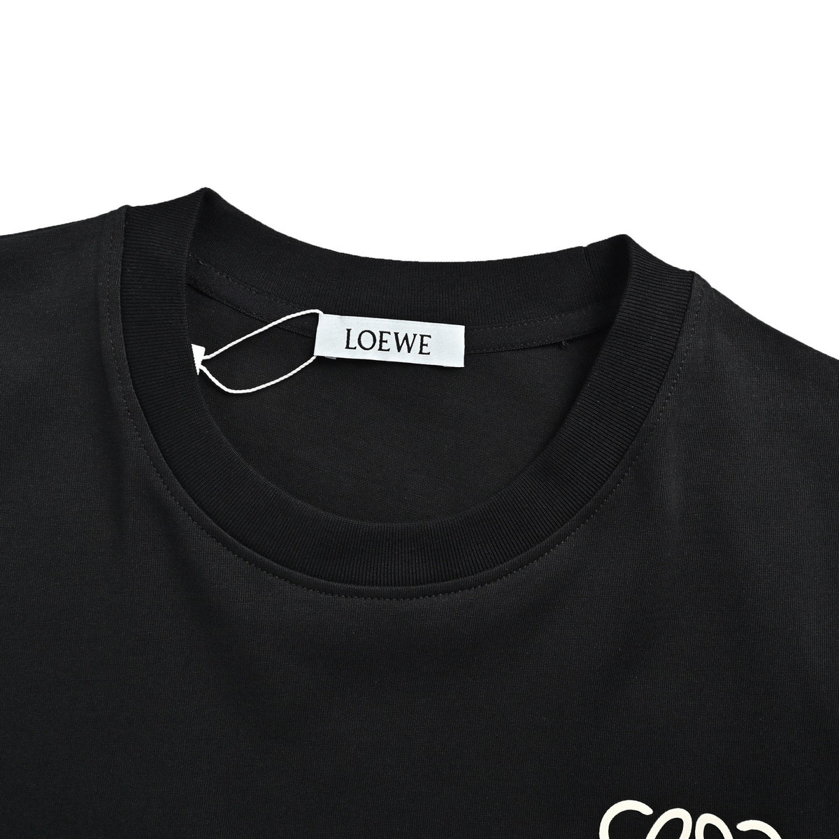 Loewe 26ss towel patch bear logo short sleeves