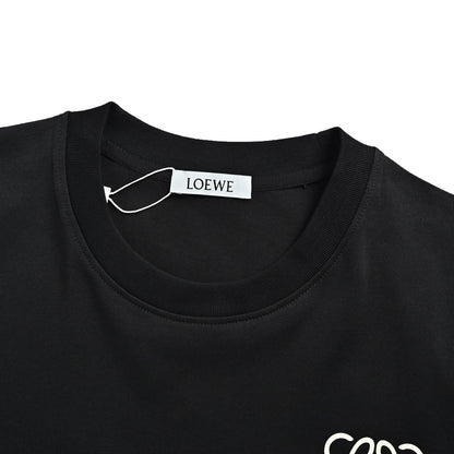 Loewe 26ss towel patch bear logo short sleeves