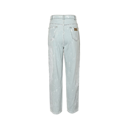 Maison Margiela 26ss paint splatter effect five-pocket straight jeans