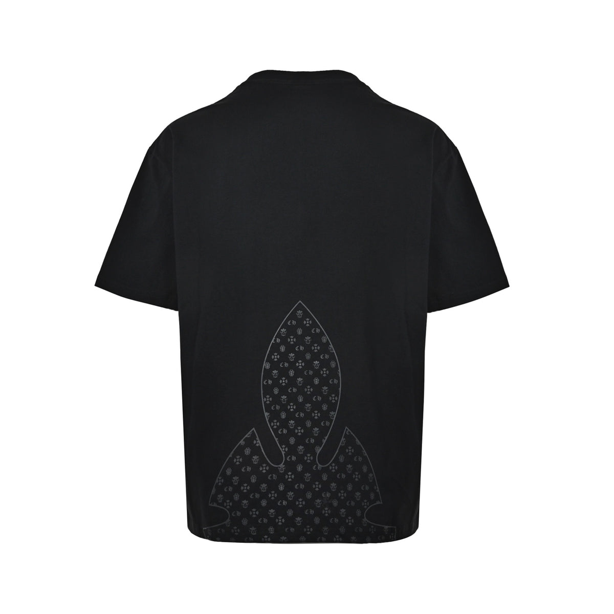 Chrome Hearts/Chrome Heart Cross Printed Short Sleeves at the Hem