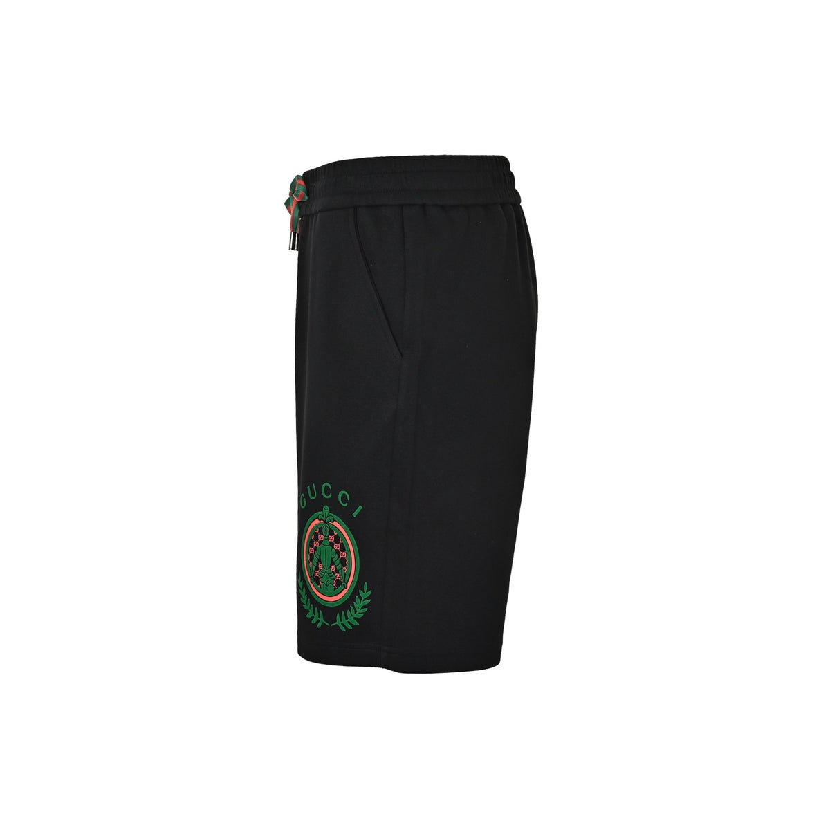 Gucci 26ss wheat knight flocked printed shorts