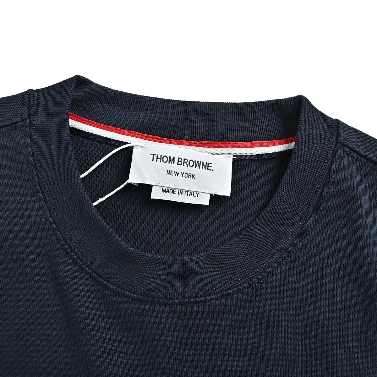 Thom Browne/Thom Brown short sleeves with webbing on the back