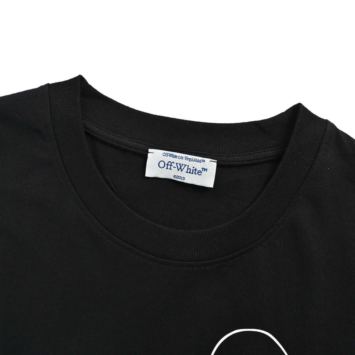 OFF WHITE CO VIRGIL 24ss digital headphones arrow print short sleeves