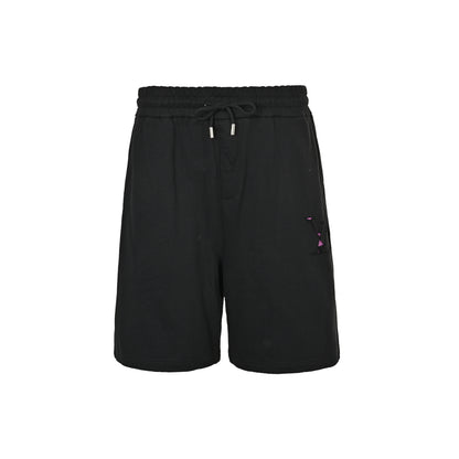 Louis Vuitton laser cut patch logo shorts