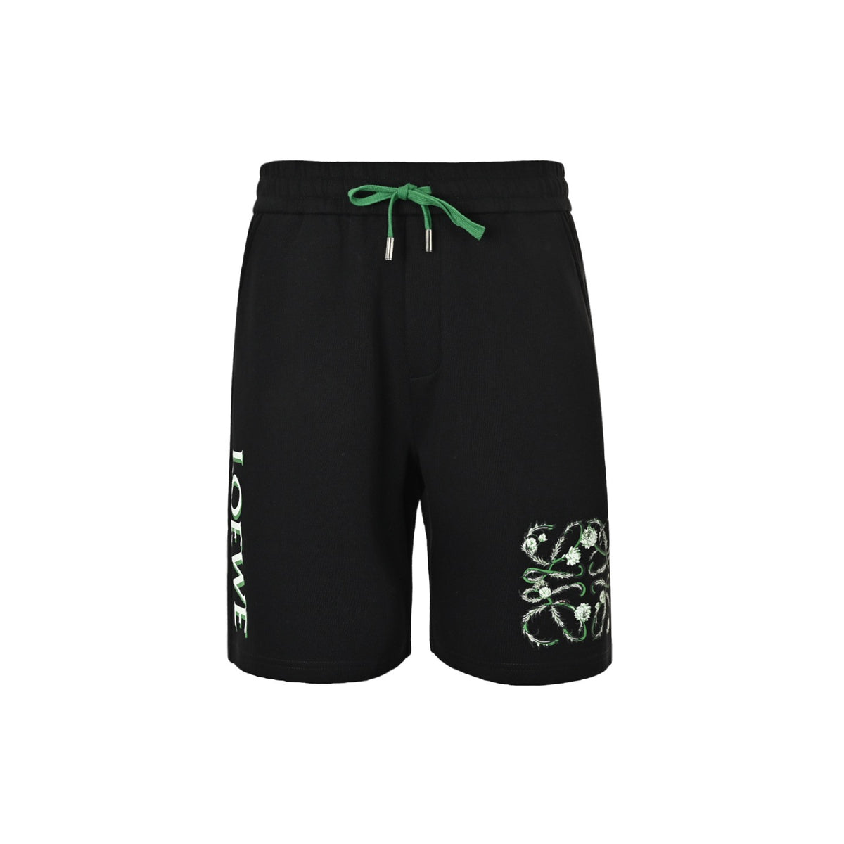 Loewe/Luo Yiwei 26ss flower vine logo printed shorts