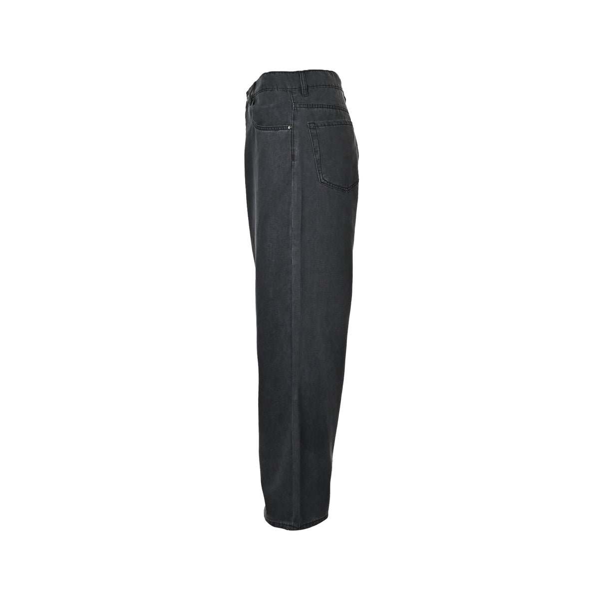 Miu Miu jeans with white embroidery of back pocket letters