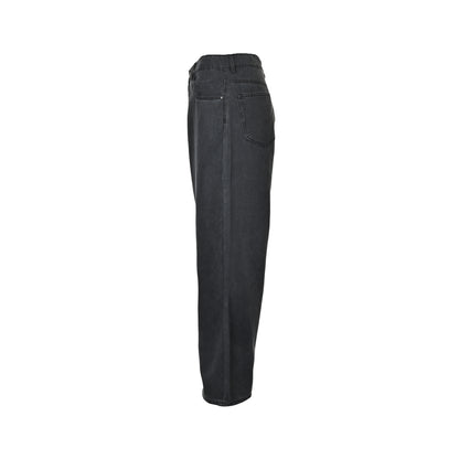 Miu Miu jeans with white embroidery of back pocket letters