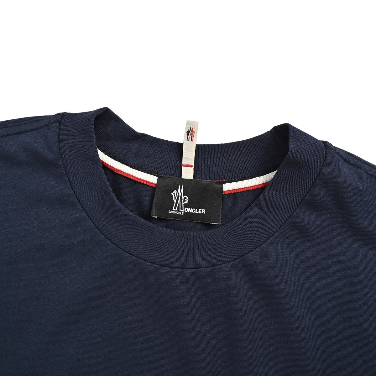 Moncler/Mask 26ss logo patch hook pocket short sleeves