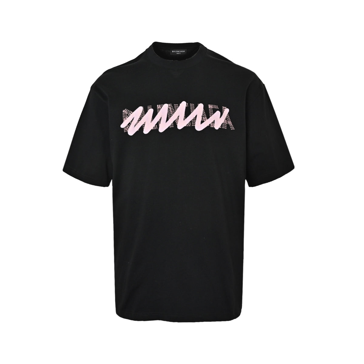 Balenciaga altered logo printed short sleeves