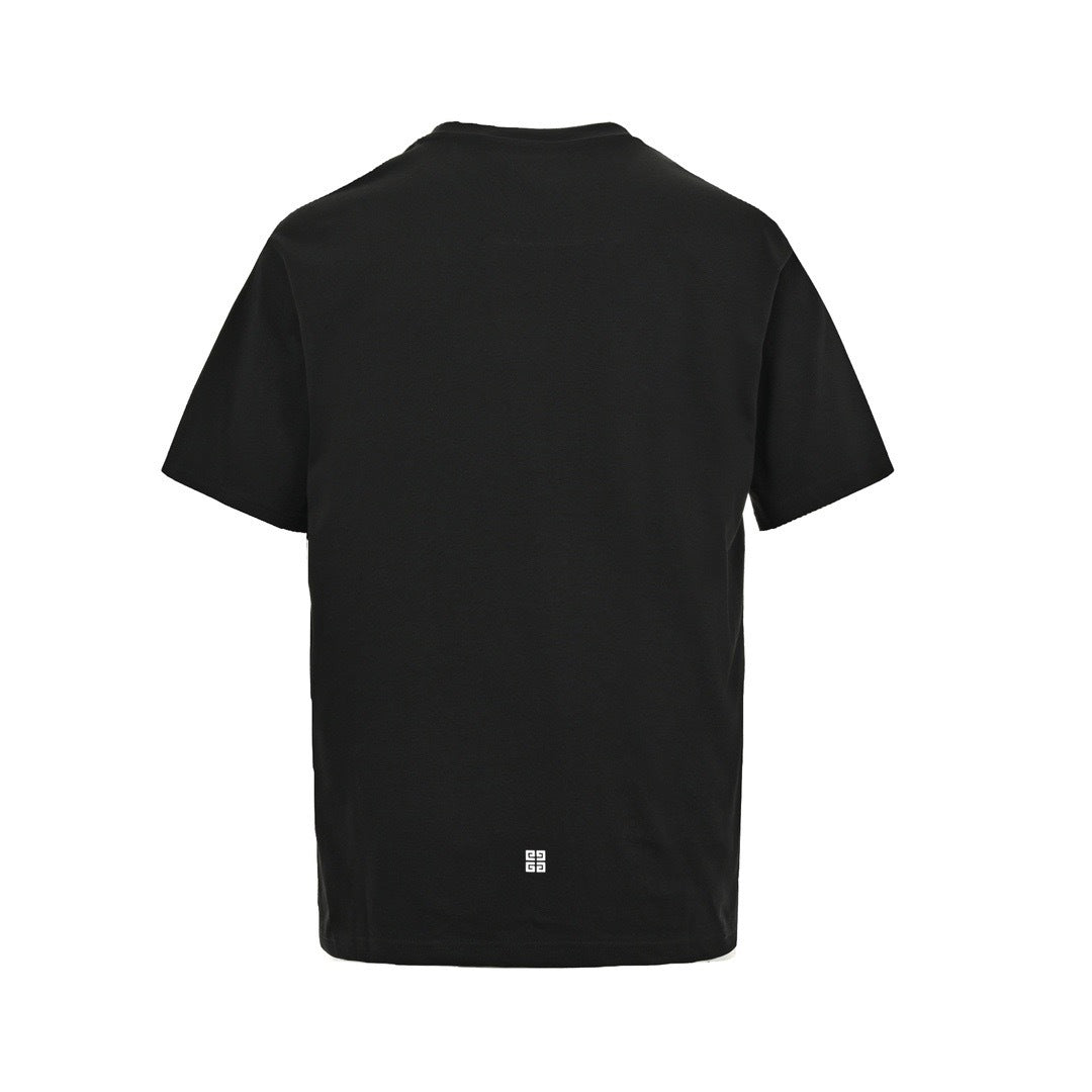 GIVENCHY 23ss lock letter print short sleeves
