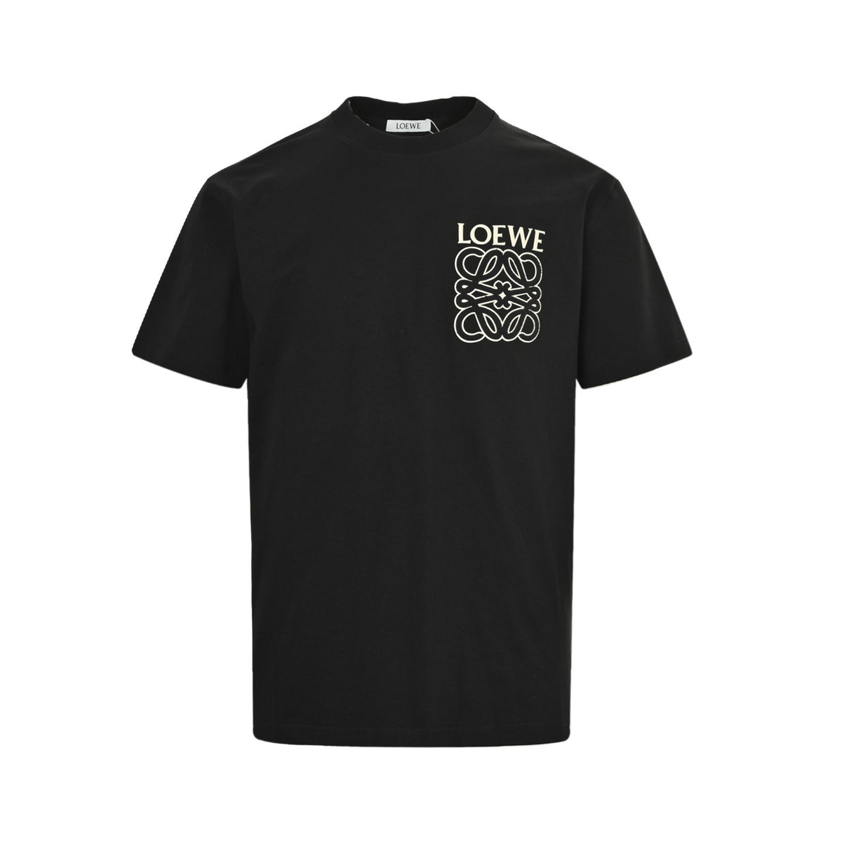 Loewe/Luoyiwei 25ss pocket towel embroidered logo short sleeves