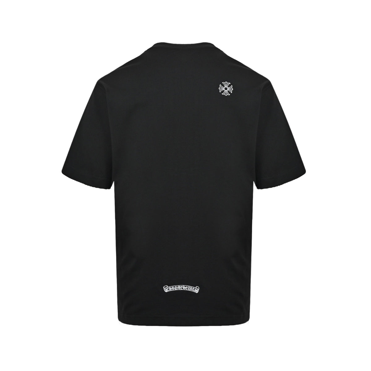 CHROME HEARTS/Chrome Heart CH Sanskrit horseshoe embroidered short sleeves