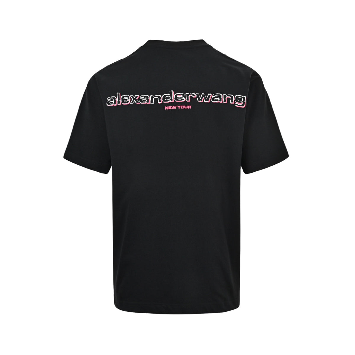 Alexander Wang letter embroidered short sleeves