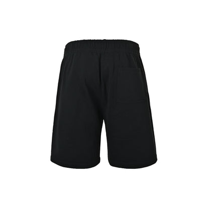 Burberry letter laminated shorts